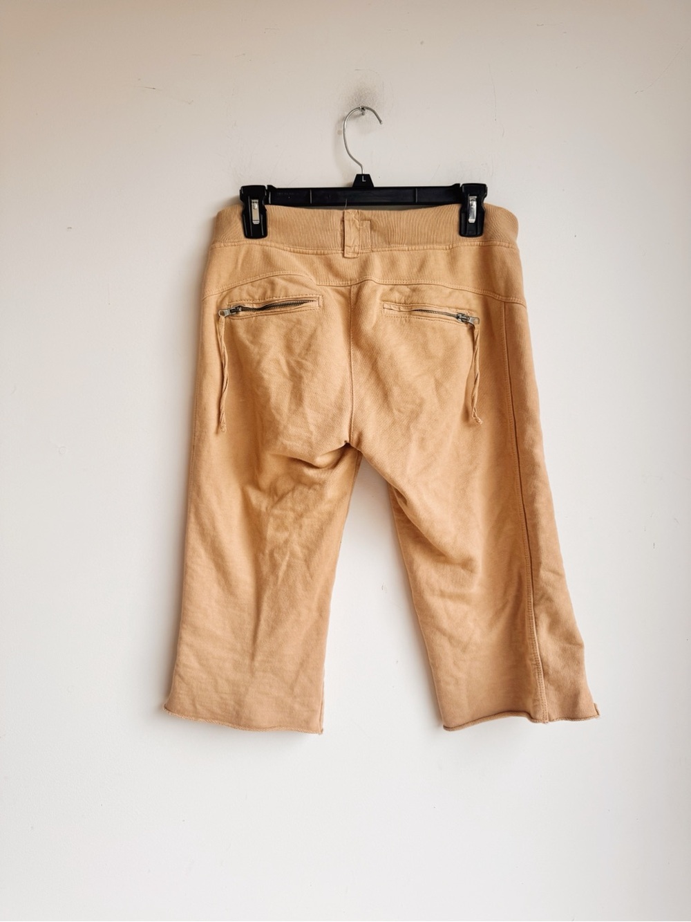 Sanctuary Vintage Cropped Sweatpants Low Rise Lounge Capri Shorts Small - Picture 6 of 7